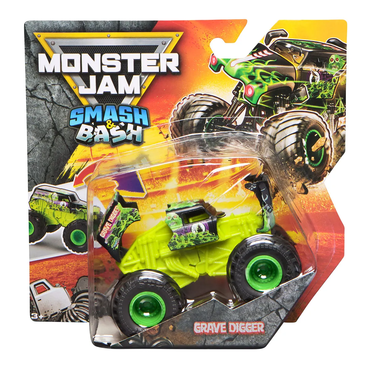 VEHÍCULO DE JUGUETE MONSTER JAM MINI - MODELO ALEATORIO - 1