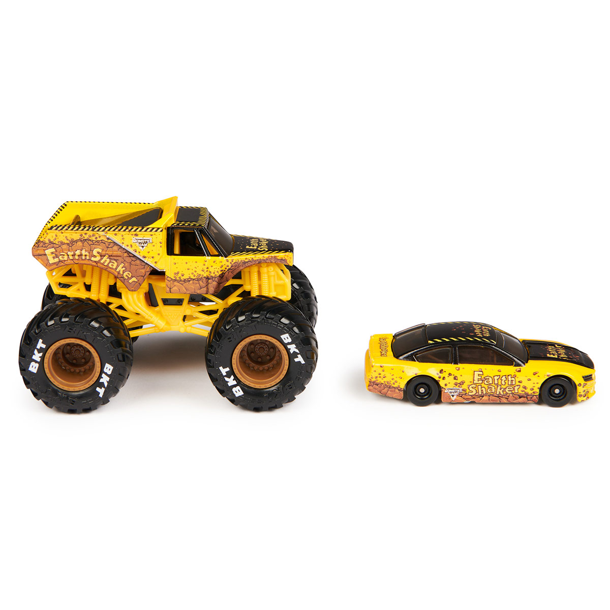 VEHÍCULO DE JUGUETE MONSTER JAM Y AUTO 1 64 - MODELO ALEATORIO - 6