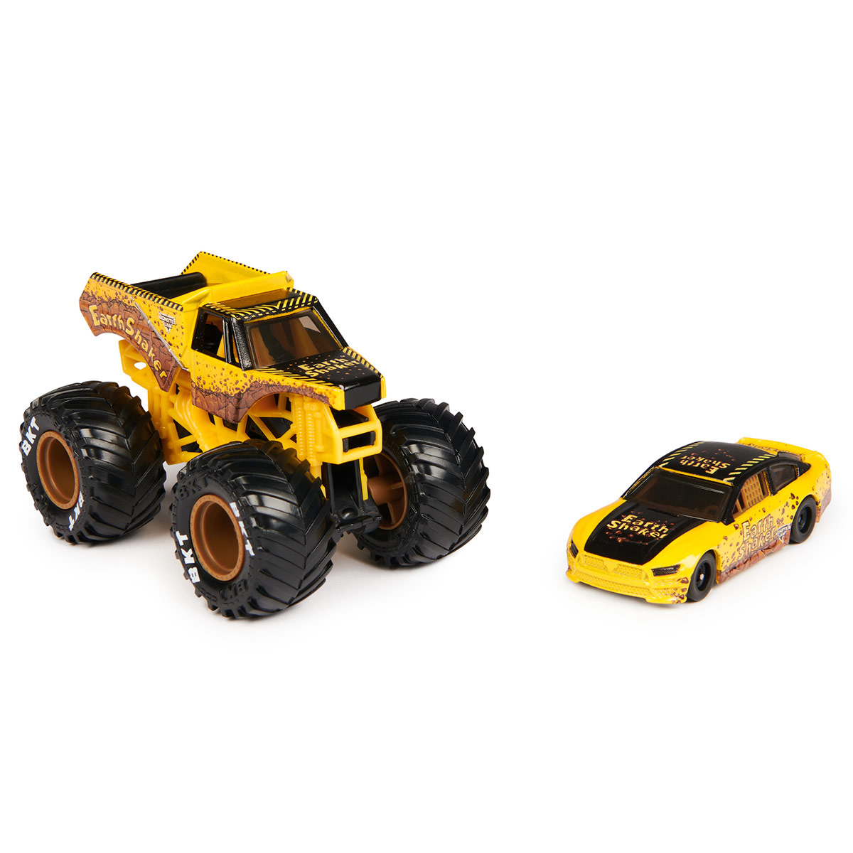 VEHÍCULO DE JUGUETE MONSTER JAM Y AUTO 1 64 - MODELO ALEATORIO - 7