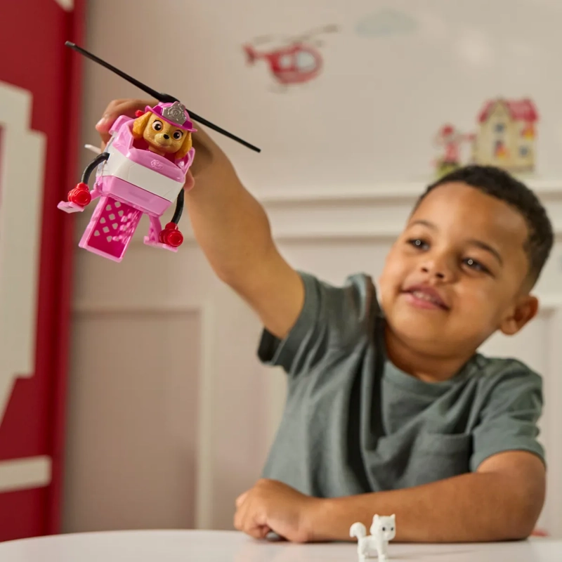 PAW PATROL FRESCUE HELICOPTERO SKYE - 9