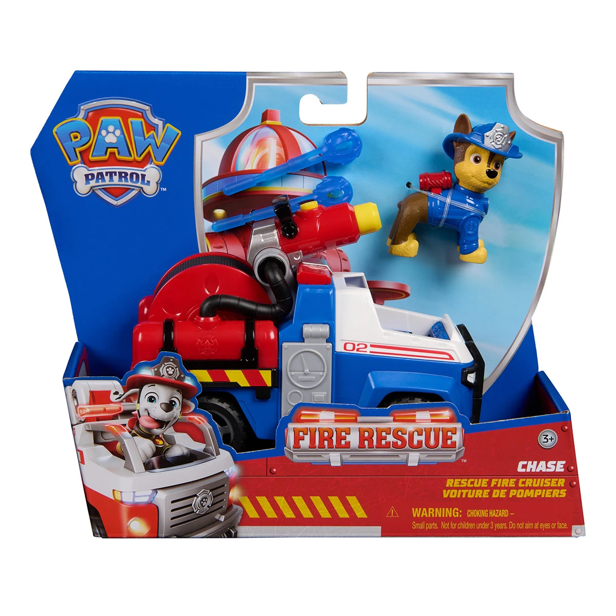 PAW PATROL VEHÍCULO FIRE RESCUE - MODELO ALEATORIO - 1