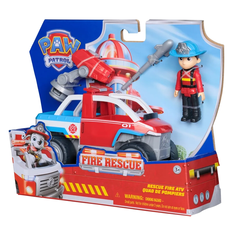 PAW PATROL ATV DE RESCATE Y BOMBEROS - 2