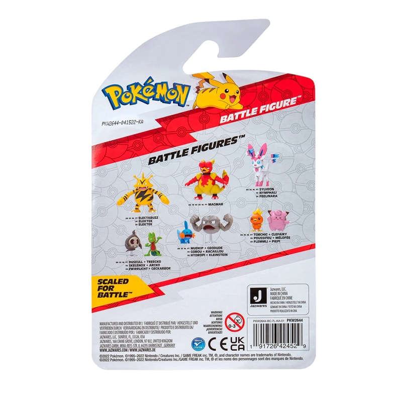 FIGURA DE ACCIÓN POKEMON BATTLE PACK - 5