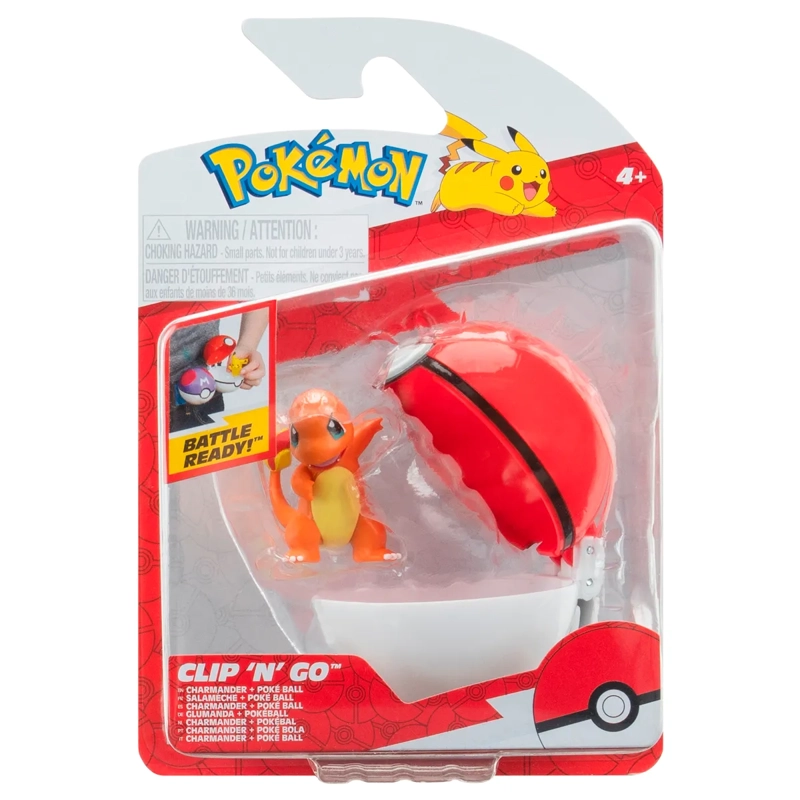 POKEMON CLIP "N GO CON POKE BALL - 7