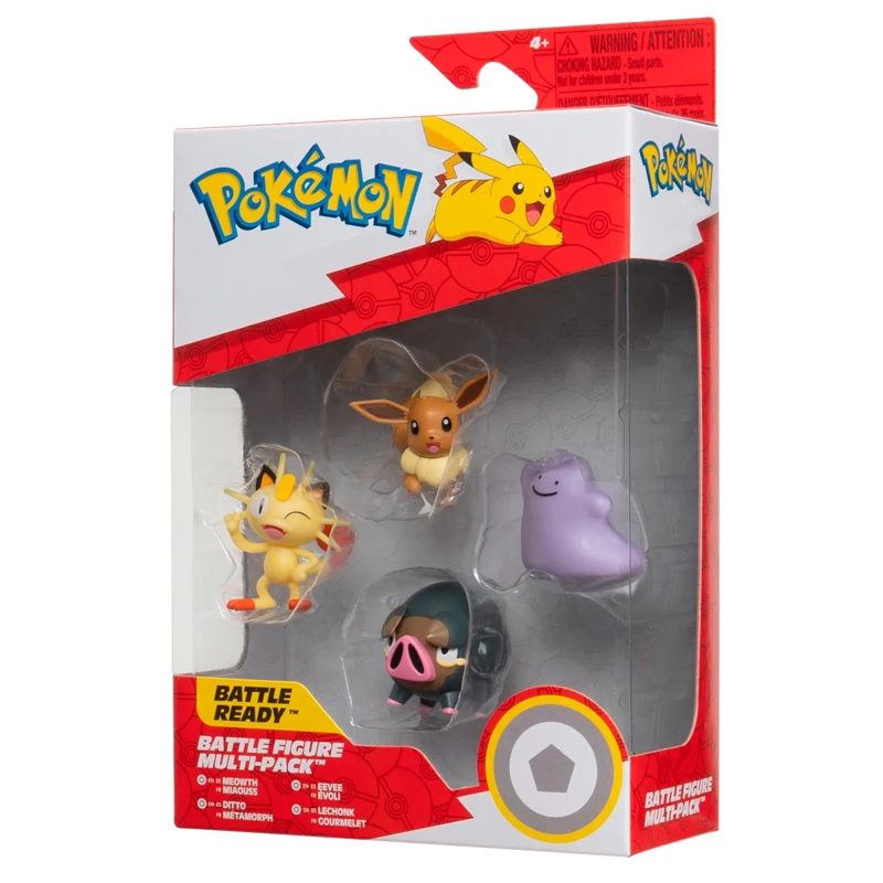 POKEMON FIGURA BATTLE TYPE PACKS W1 - 10