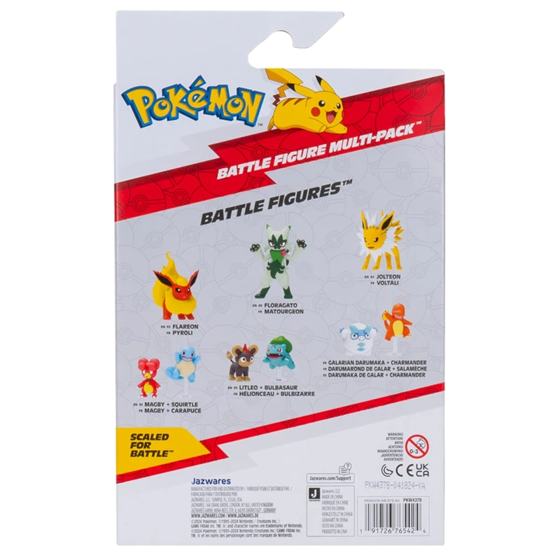 POKEMON FIGURA BATTLE TYPE PACKS W2 - 11