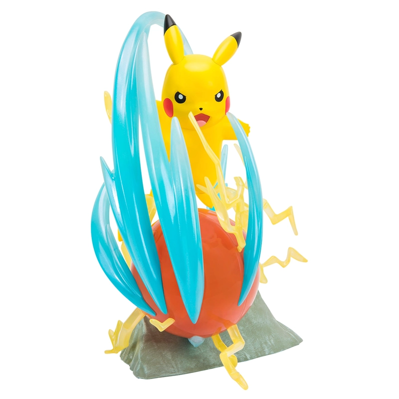 FIGURA DE ACCIÓN POKEMON PIKACHU DE LUJO COLECCIONABLE ORIGINAL - 5