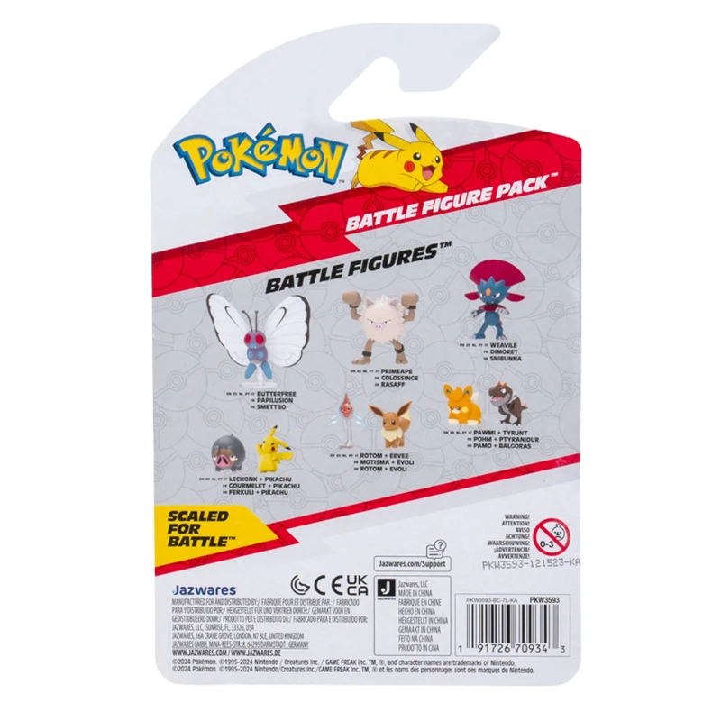POKEMON FIGURA PACK DE 2 TREECKO Y PIKACHU - 6
