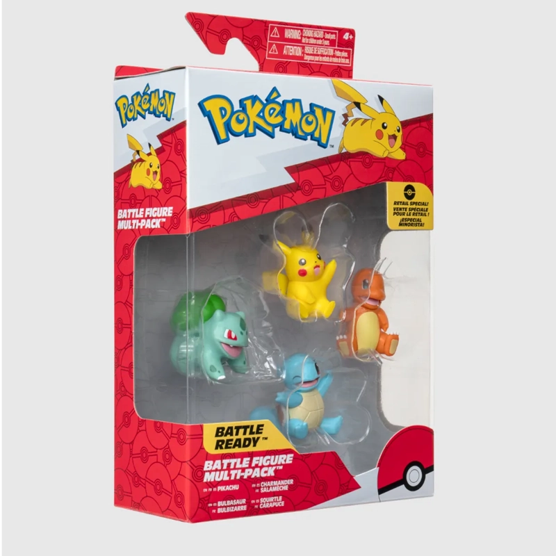 POKEMON FIGURA MULTIPACK 4 FIGURAS 6 CM - 2