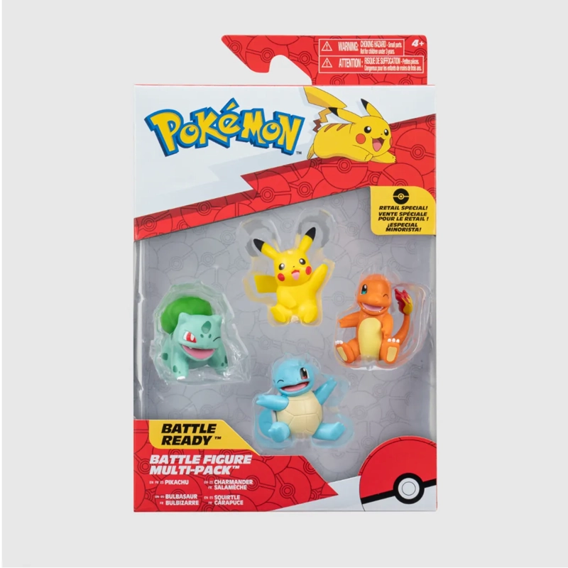POKEMON FIGURA MULTIPACK 4 FIGURAS 6 CM - 3