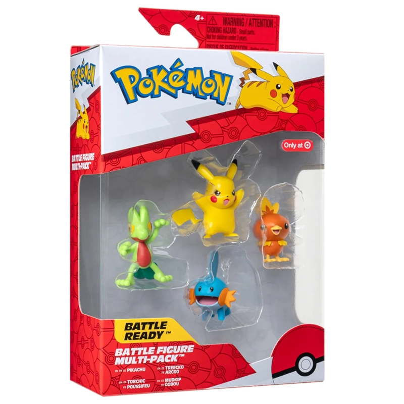 POKEMON FIGURA MULTIPACK 4 FIGURAS 6 CM. - 11