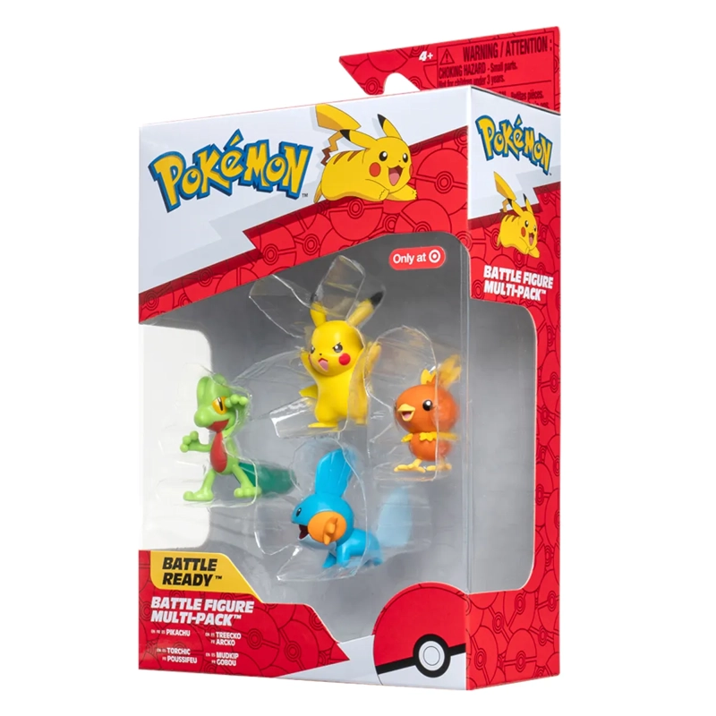 POKEMON FIGURA MULTIPACK 4 FIGURAS 6 CM. - 12