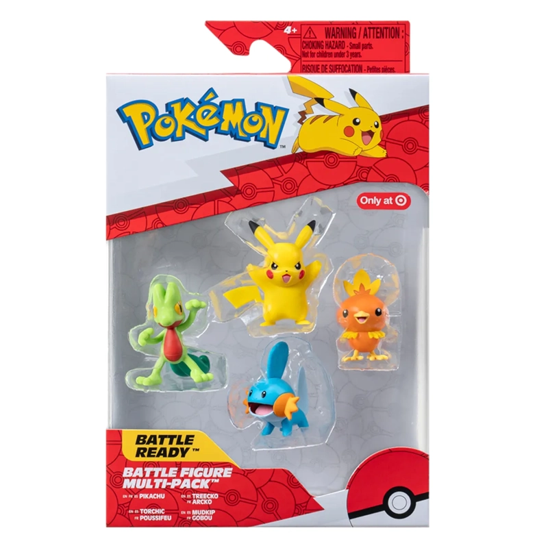 POKEMON FIGURA MULTIPACK 4 FIGURAS 6 CM. - 10