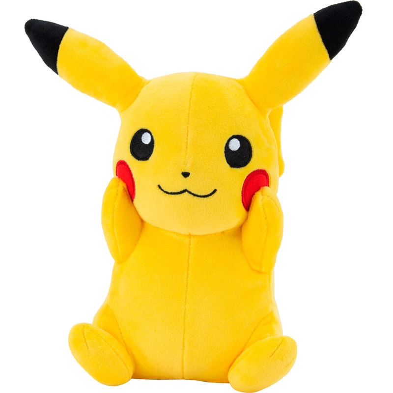 PELUCHE POKEMON PIKACHU 20 CM ORIGINAL SUAVE COLECCIONABLE - 1