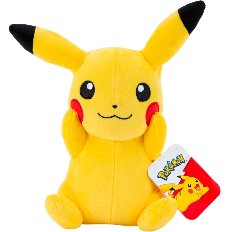 PELUCHE POKEMON PIKACHU 20 CM ORIGINAL SUAVE COLECCIONABLE - 2