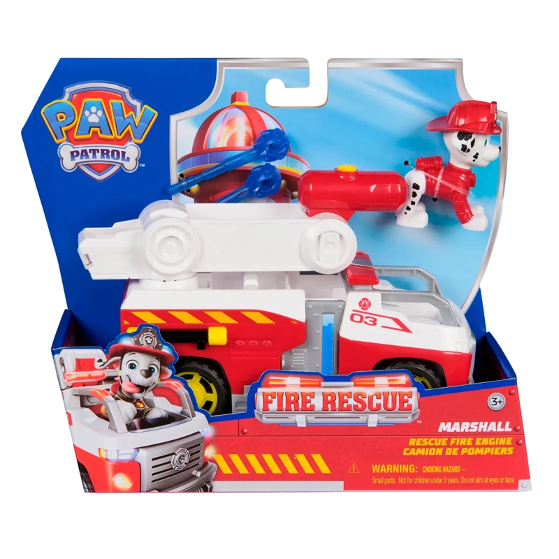 PAW PATROL FIRE RESCUE CAMION BOMBEROS MARSHALL - 1
