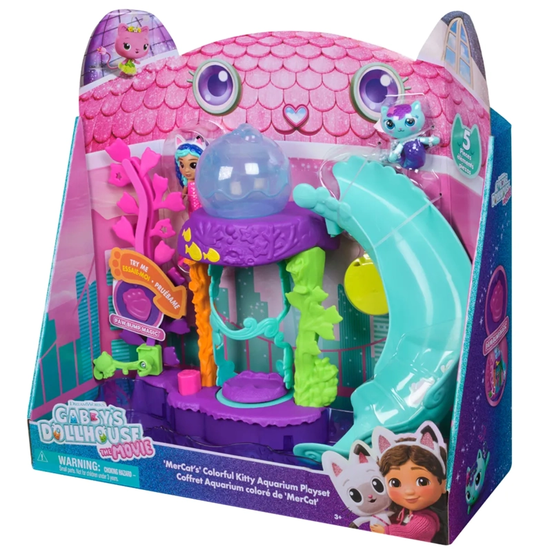 GABBY DOLL HOUSE PELÍCULA PLAYSET ACUARIO - 1