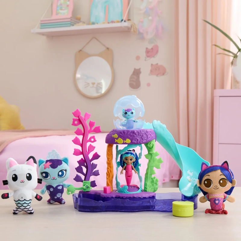 GABBY DOLL HOUSE PELÍCULA PLAYSET ACUARIO - 8