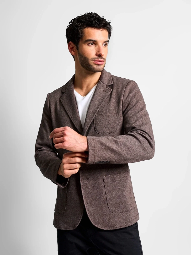 BLAZER HOMBRE SPAVALDI TEXTURA - 2