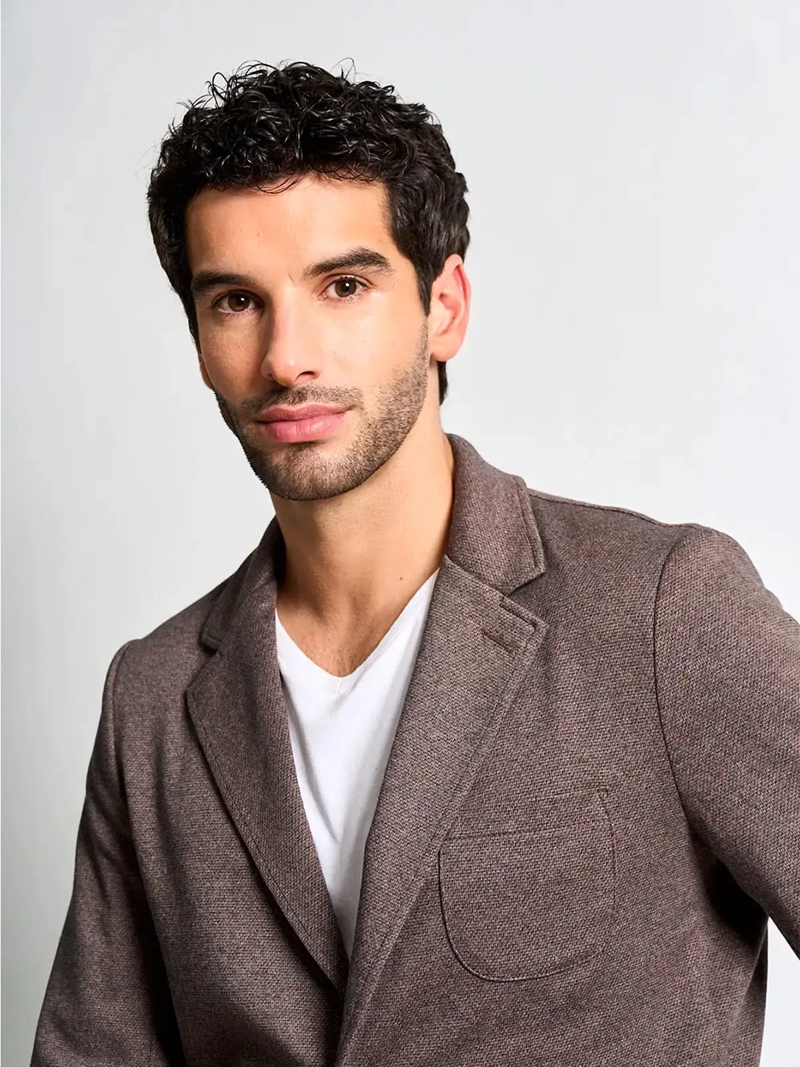 BLAZER HOMBRE SPAVALDI TEXTURA - 4