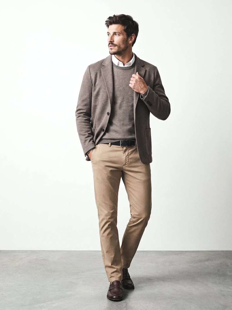 BLAZER HOMBRE SPAVALDI TEXTURA - 1
