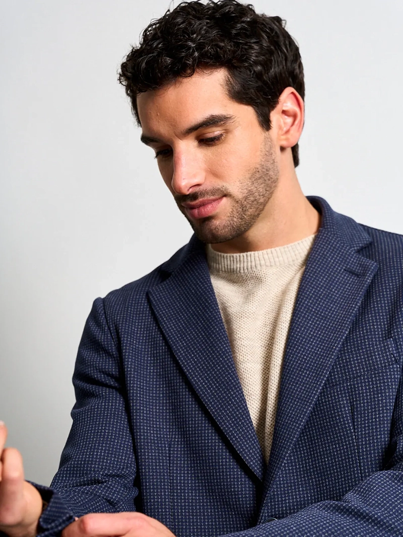 BLAZER HOMBRE SPAVALDI ALGODÓN  - 3