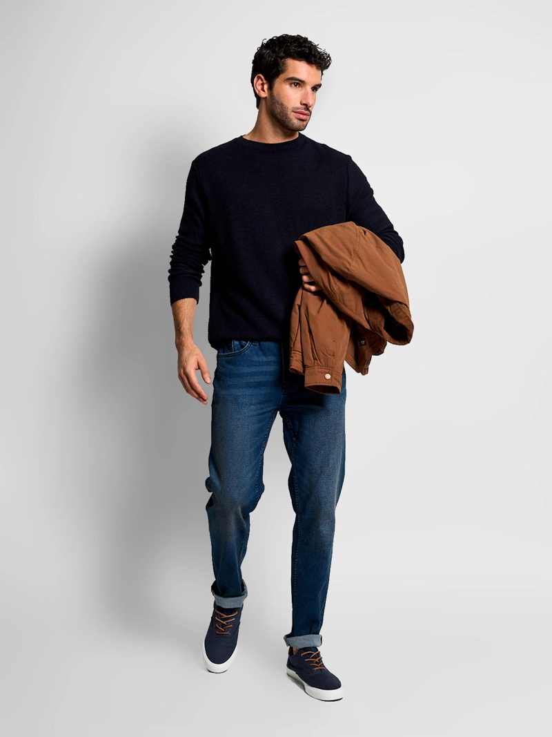 SWEATER HOMBRE SPAVALDI CUELLO REDONDO - 4