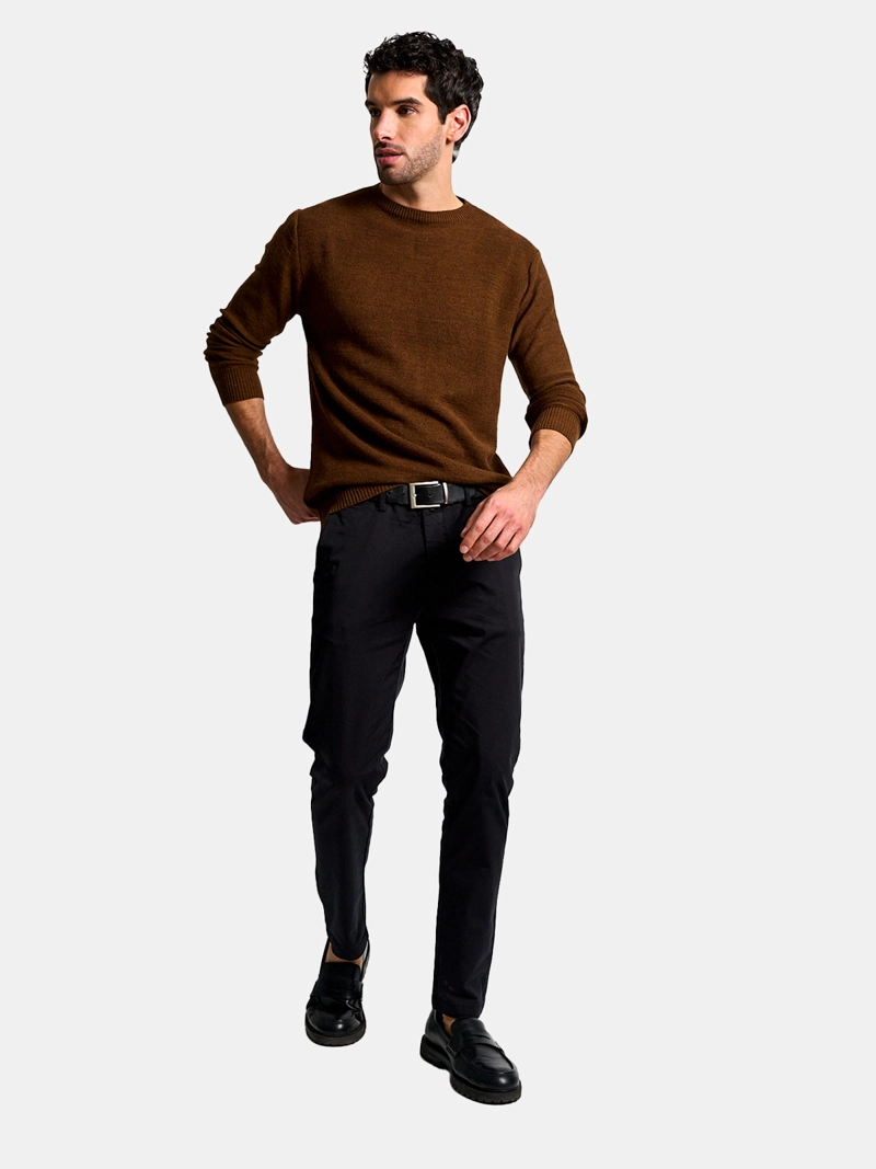 SWEATER HOMBRE SPAVALDI CUELLO REDONDO - 4