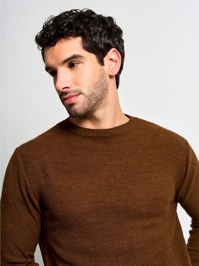 SWEATER HOMBRE SPAVALDI CUELLO REDONDO - 3