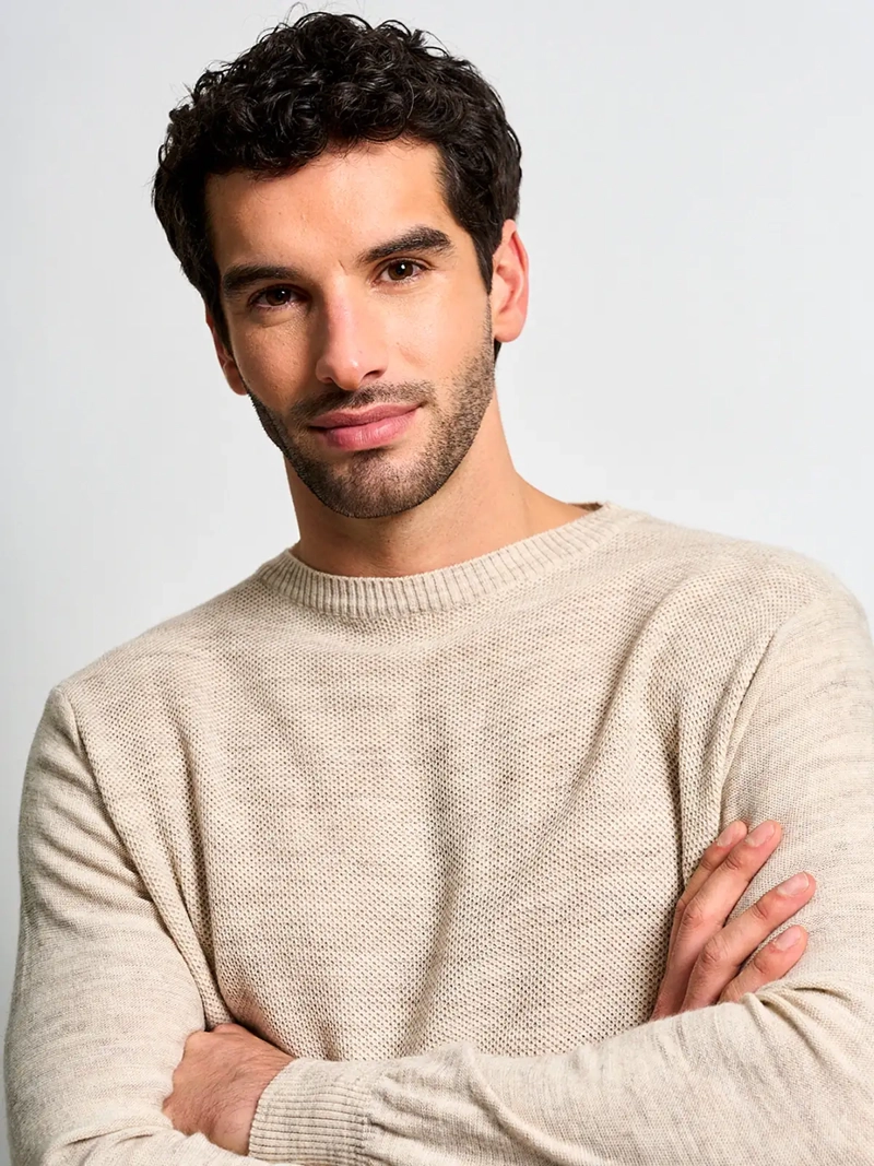 SWEATER HOMBRE SPAVALDI CUELLO REDONDO - 3