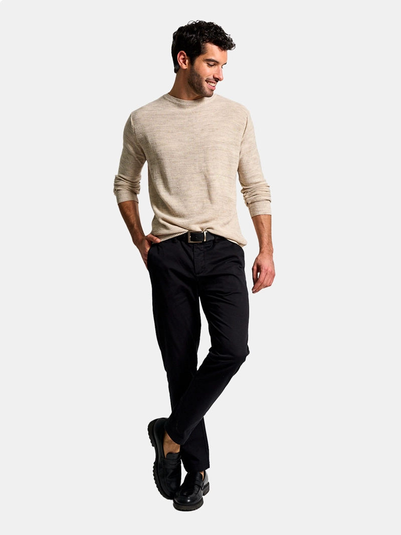 SWEATER HOMBRE SPAVALDI CUELLO REDONDO - 4