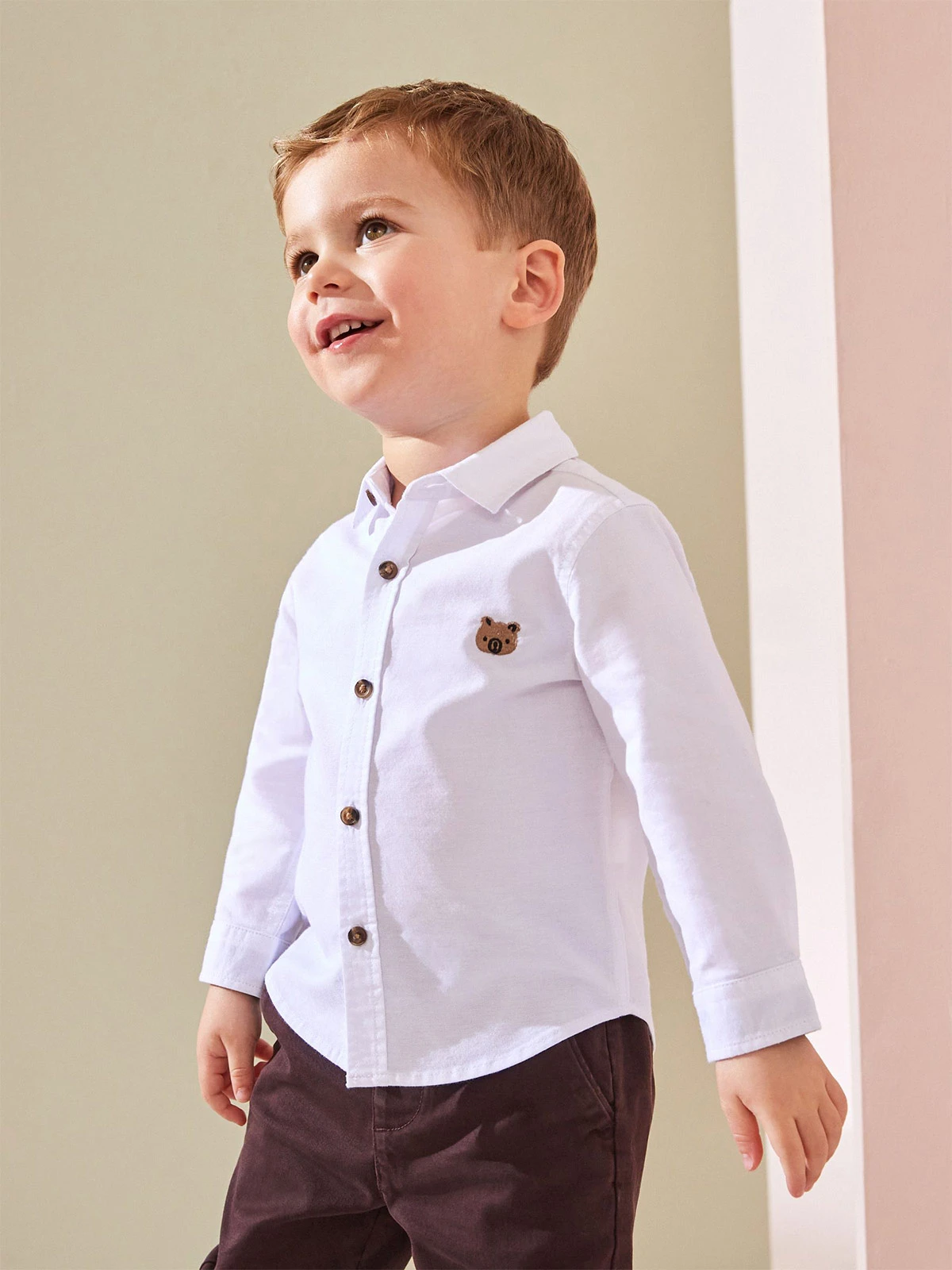 CAMISA INFANTIL NEXT MANGA LARGA - 1
