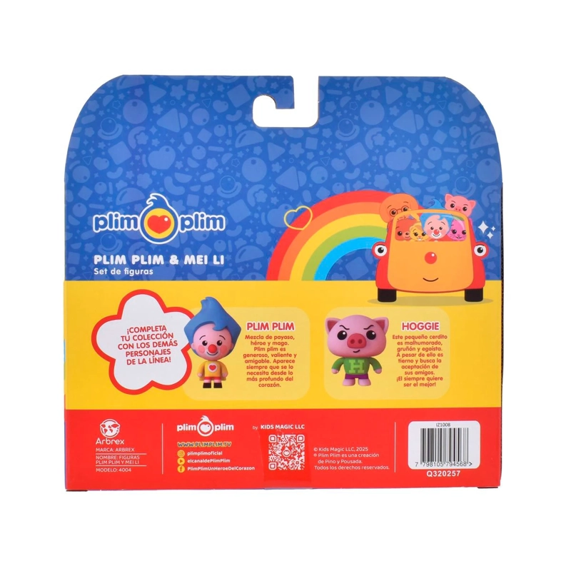 SET X2 FIGURAS DE ACIÓN PLIM PLIM & HOGGIE - 2