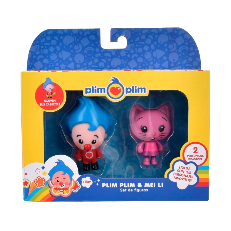 SET X2 FIGURAS DE ACIÓN PLIM PLIM & HOGGIE - 3