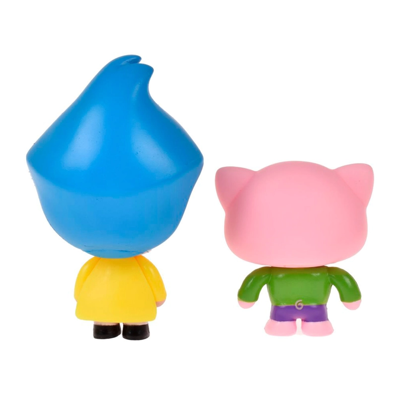 SET X2 FIGURAS DE ACIÓN PLIM PLIM & HOGGIE - 6