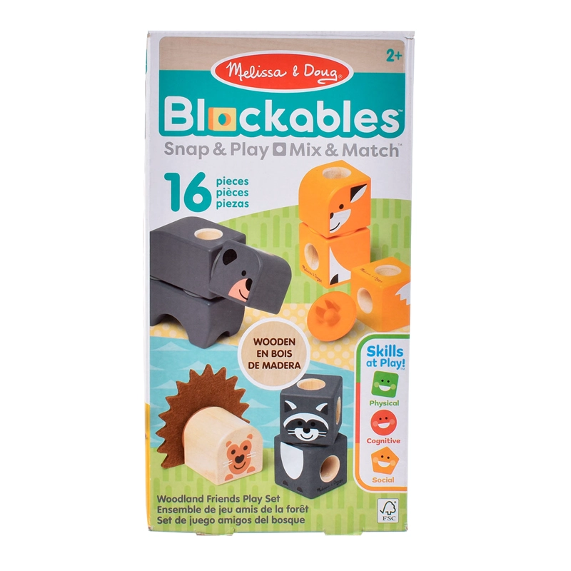 SET BLOQUES ANIMALES BOSQUE - 1