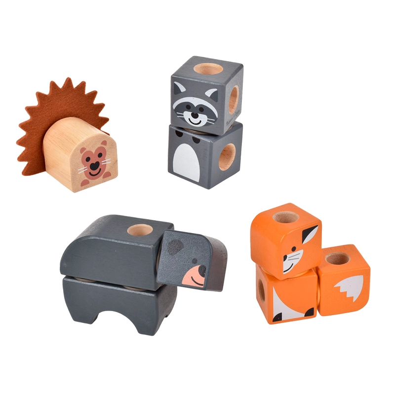 SET BLOQUES ANIMALES BOSQUE - 2