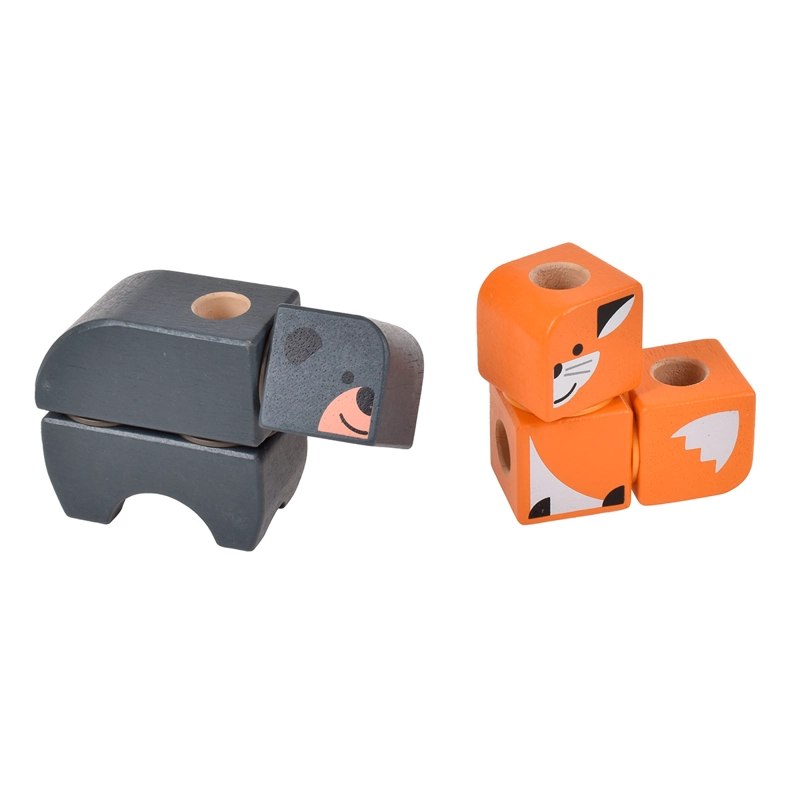 SET BLOQUES ANIMALES BOSQUE - 3