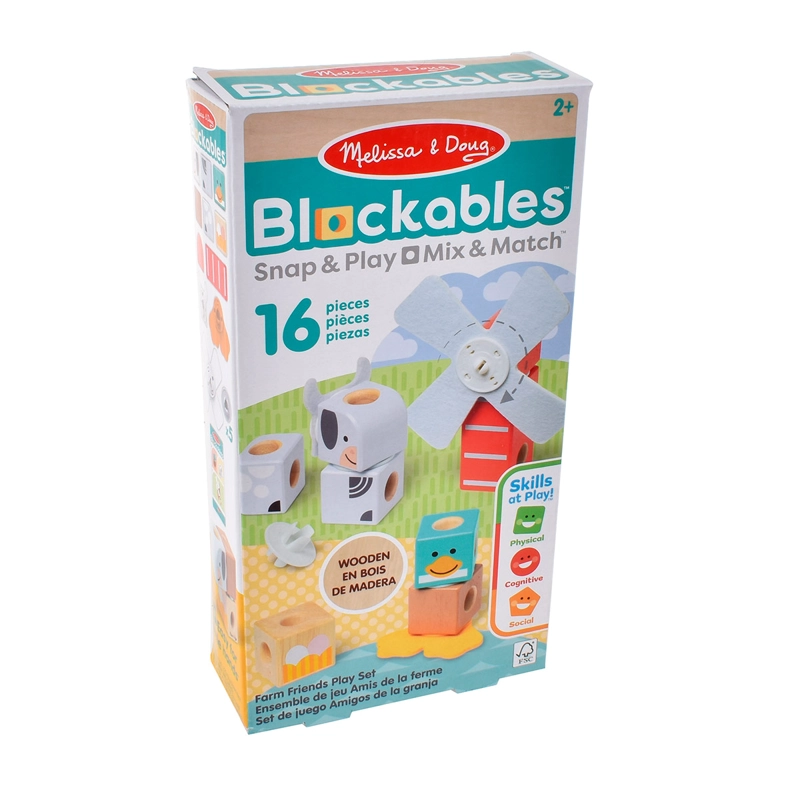 SET BLOQUES ANIMALES GRANJA - 1