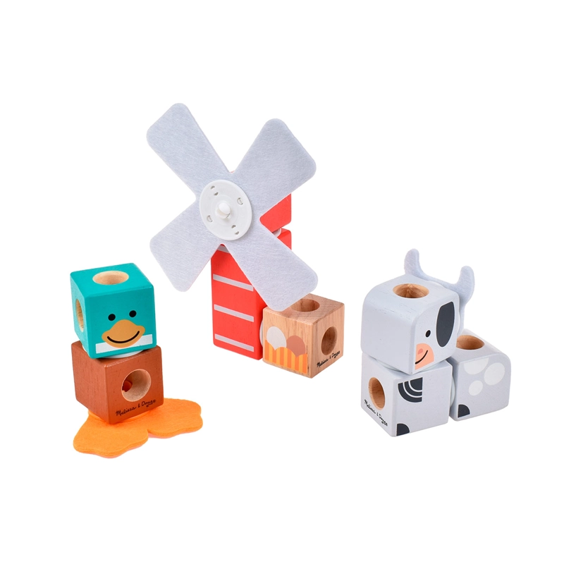 SET BLOQUES ANIMALES GRANJA - 2
