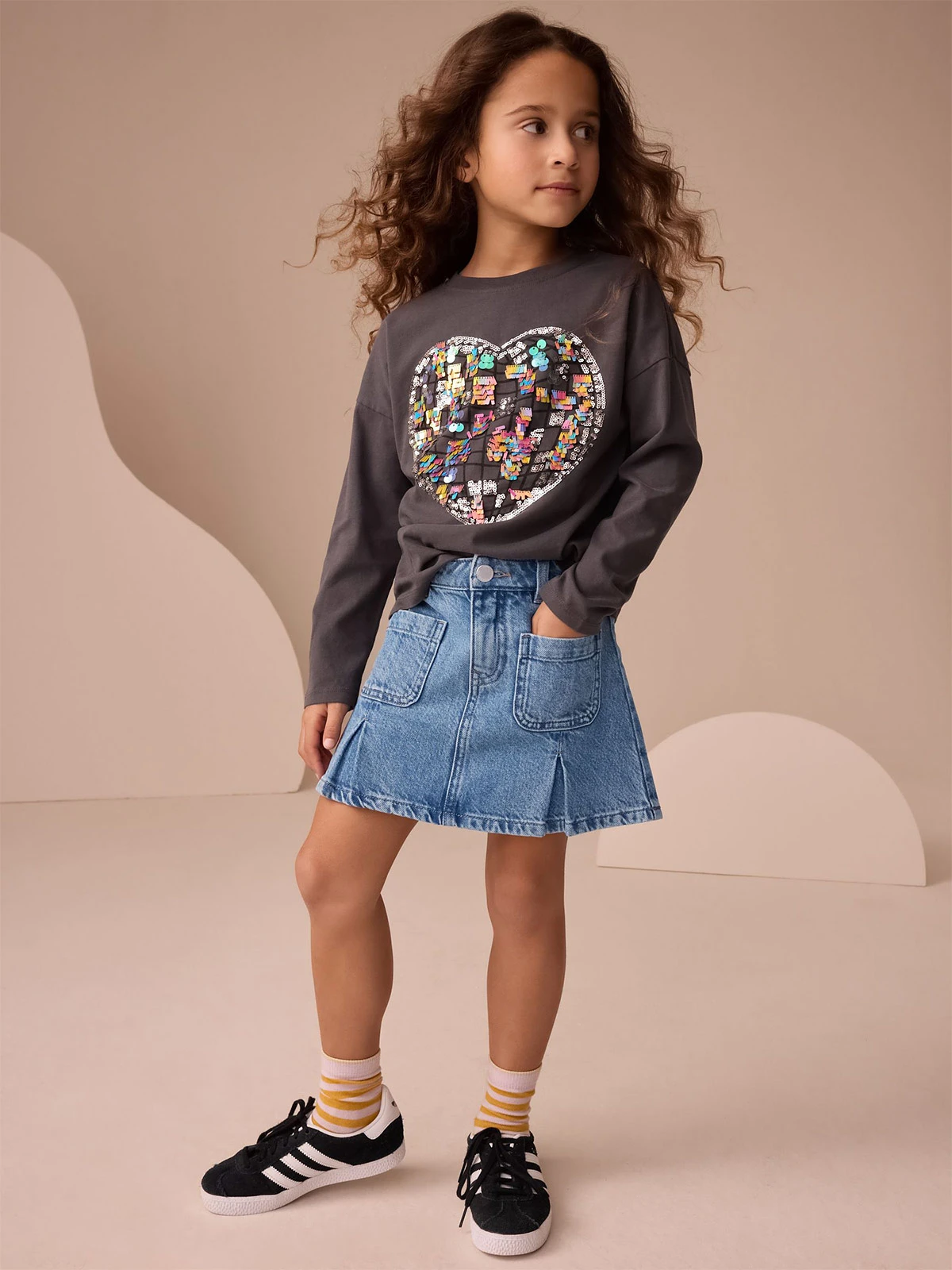 POLERA NIÑA NEXT ALGODÓN - 1