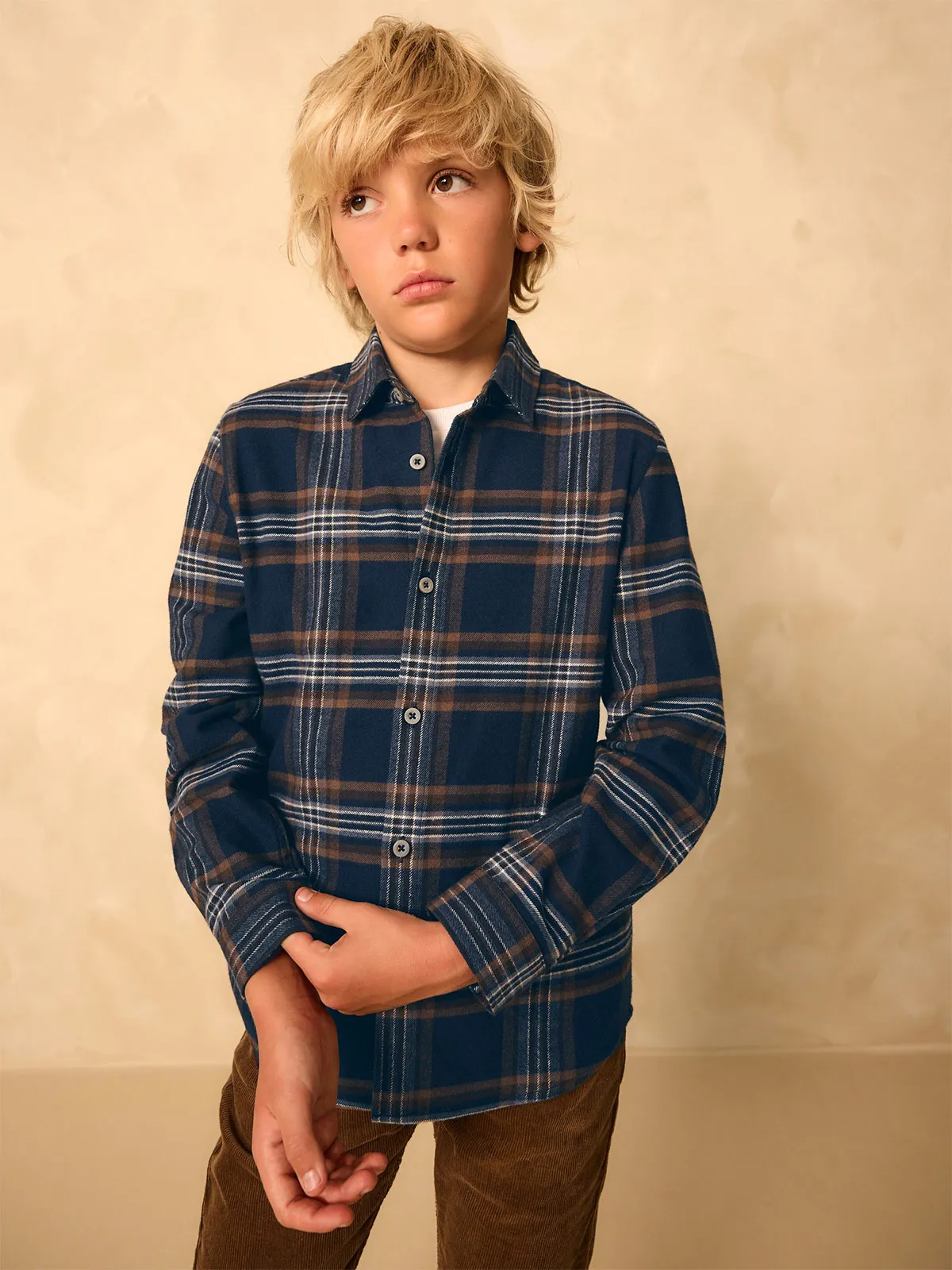 CAMISA NIÑO NEXT ALGODÓN - 1