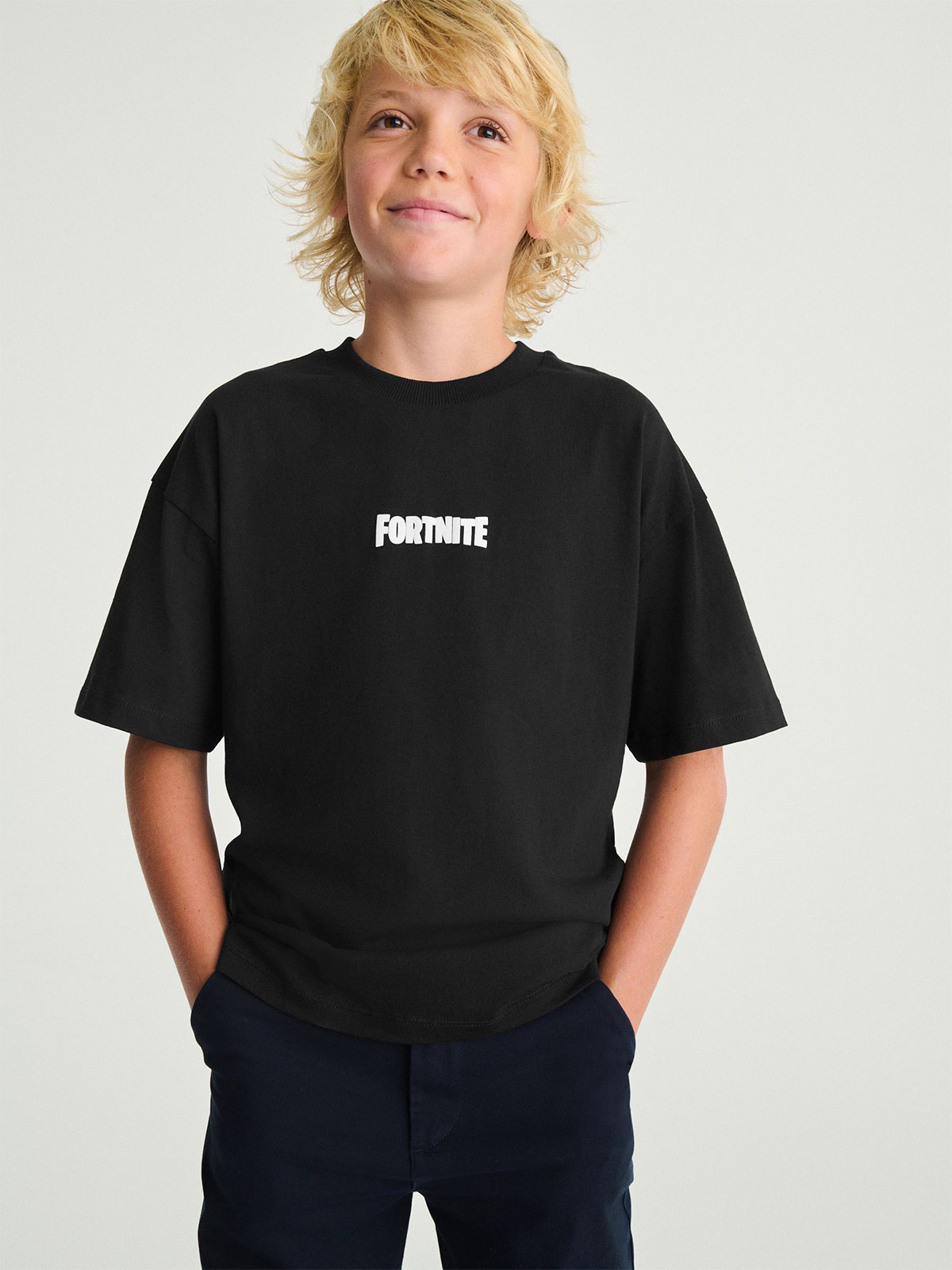 POLERA NIÑO NEXT ALGODÓN MANGA CORTA - 1