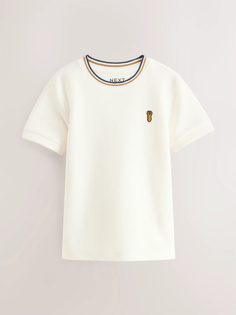 POLERA NIÑO NEXT ALGODÓN MANGA CORTA - 1