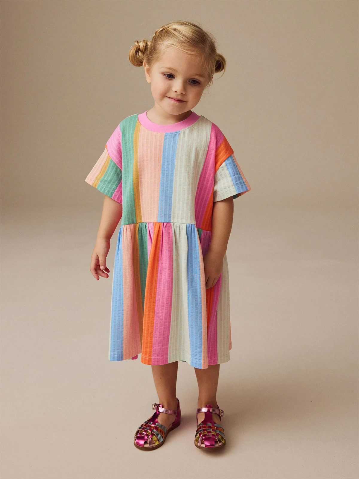 VESTIDO NIÑA NEXT ALGODÓN - 1