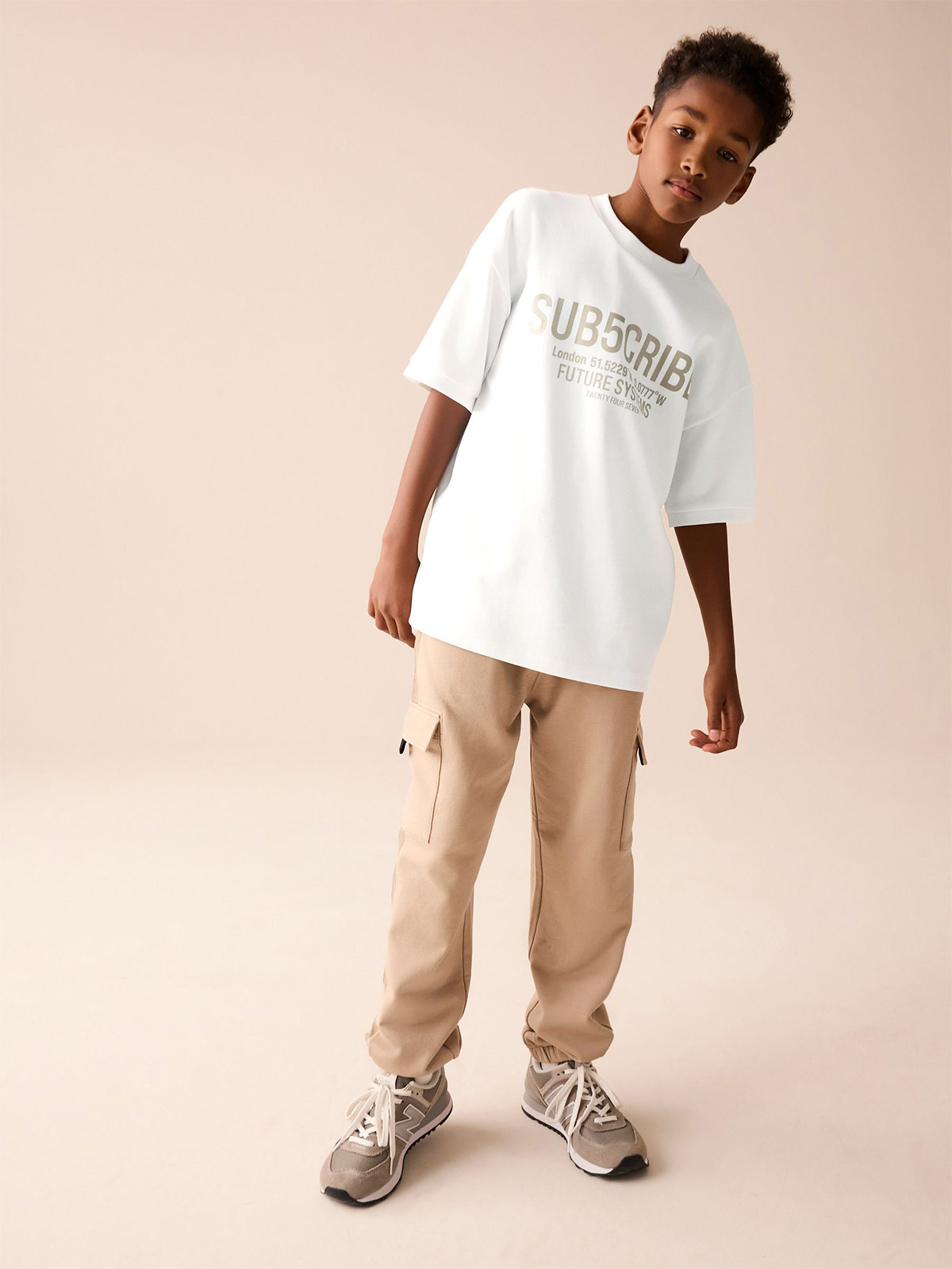 POLERA MANGA CORTA NIÑO NEXT - 1
