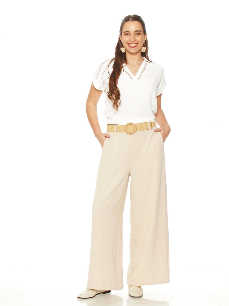 PANTALÓN MUJER WADO'S WIDELEG - 1