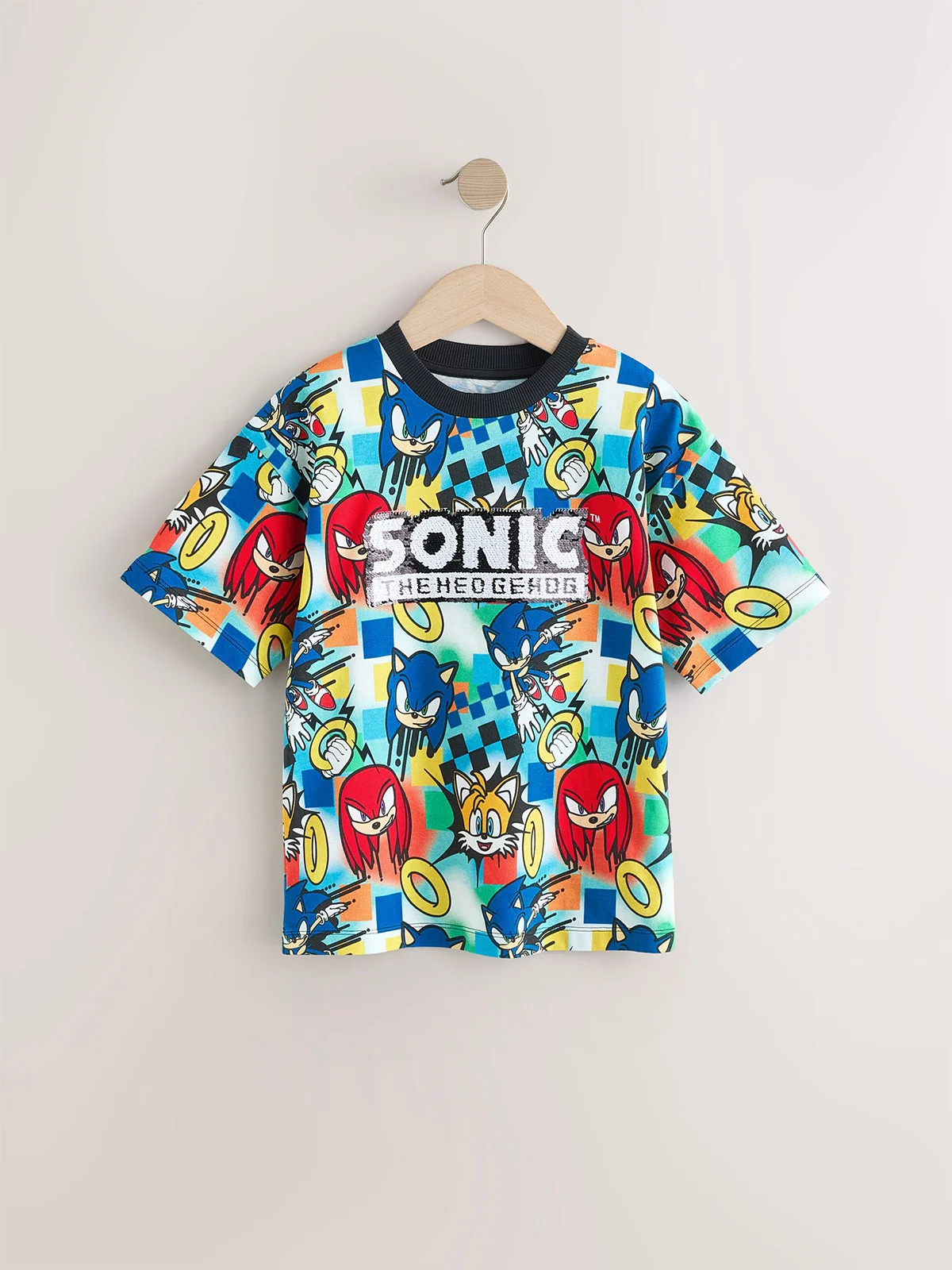 POLERA MANGA CORTA NIÑO NEXT ALGODÓN - 1