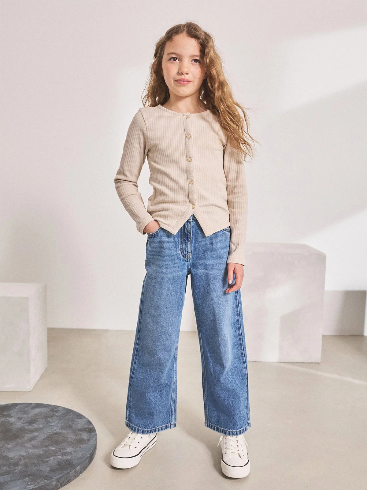 JEANS NIÑA NEXT ALGODÓN - 1