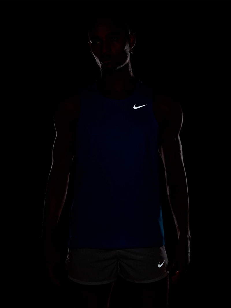 POLERA SIN MANGAS HOMBRE NIKE MILER DRIFIT - 6